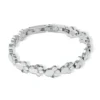 Pfote Design Fashion Magnetarmband mit Swarovski Crystals silber # 2153 – Bild 2