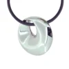 Möbius - Schleife Designer Magnetschmuck Kette silber massiv