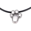 Pfote Design Magnetschmuck Kette Anhänger Paw Pendant mit Silikonkette #714 – Bild 2
