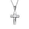 Kruzifix silber TRX Kreuz Kette schlicht elegant massiv # 2614 – Bild 2